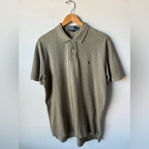 Ralph Lauren Men's Khaki Polo Shirt